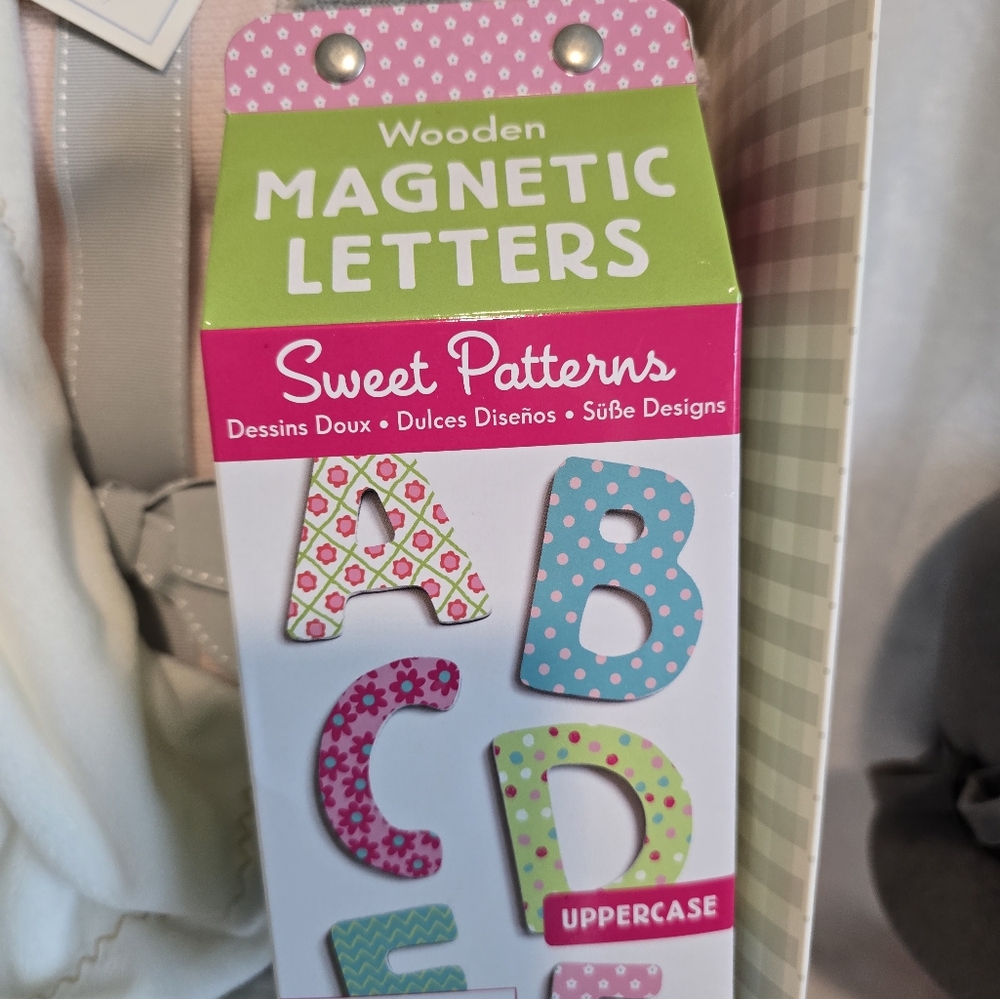 Pottery Barn kids baby girl shower gift 3 items + card tissue and gift box $140 - Picture 4 of 6
